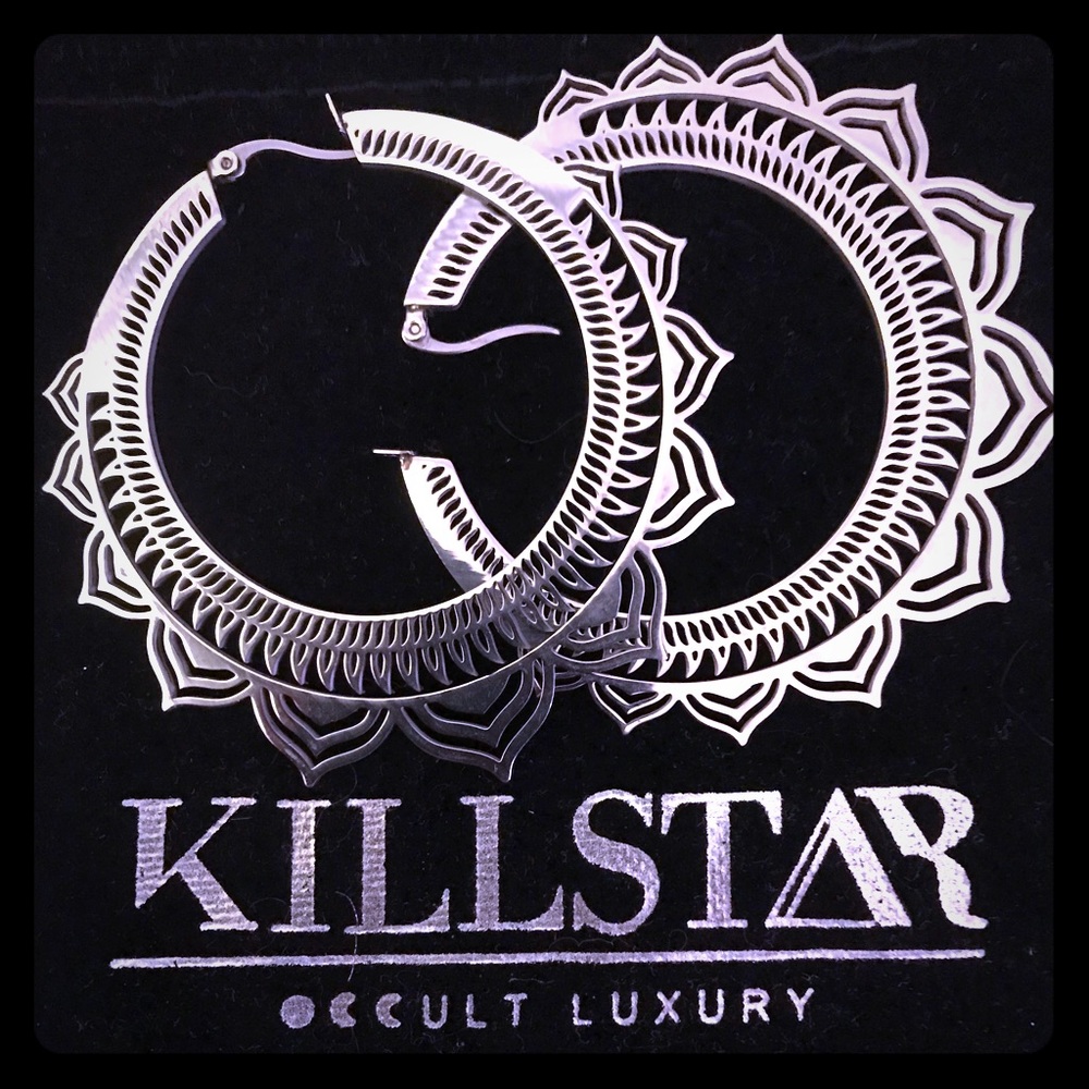 Killstar Kali Hoop Earrings